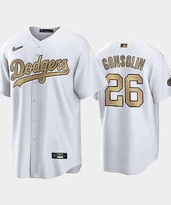 2022-23 All-Star Game NL Los Angeles Dodgers White 26 Tony Gonsolin Jersey - Robokeg