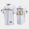 2022-23 All-Star Game NL Miami Marlins White 00 Custom Jersey - Robokeg