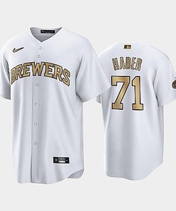 2022-23 All-Star Game NL Milwaukee Brewers White 71 Josh Hader Jersey - Robokeg