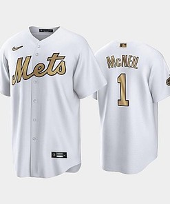 2022-23 All-Star Game NL New York Mets White 1 Jeff McNeil Jersey - Robokeg