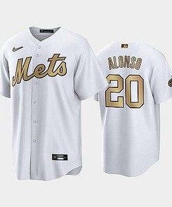 2022-23 All-Star Game NL New York Mets White 20 Pete Alonso Jersey - Robokeg