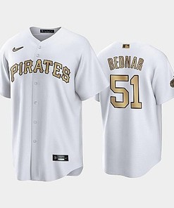 2022-23 All-Star Game NL Pittsburgh Pirates White 51 David Bednar Jersey - Robokeg