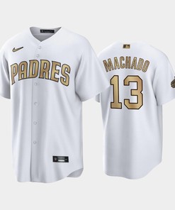 2022-23 All-Star Game NL San Diego Padres White 13 Manny Machado Jersey - Robokeg