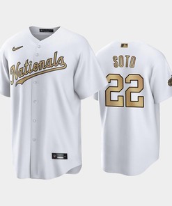 2022-23 All-Star Game NL Washington Nationals White 22 Juan Soto Jersey - Robokeg