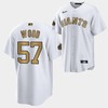 2022-23 All-Star San Francisco Giants Alex Wood 57 White Jersey - Robokeg
