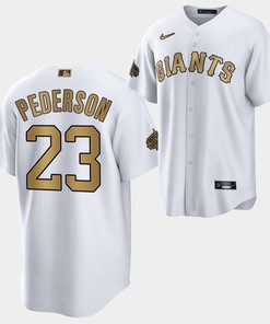 2022-23 All-Star San Francisco Giants Joc Pederson 23 White Jersey - Robokeg