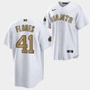 2022-23 All-Star San Francisco Giants Wilmer Flores 41 White Jersey - Robokeg