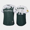 2022-23 City Connect Rockies 19 Charlie Blackmon Green Youth Jersey - Robokeg