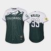 2022-23 City Connect Rockies 33 Larry Walker Green Youth Jersey - Robokeg