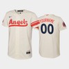 2022-23 City Connect Youth Los Angeles Angels Custom 00 Custom Jersey - Cream - Robokeg