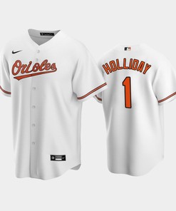 2022-23 Draft Baltimore Orioles Jackson Holliday 1 White Home Jersey - Robokeg