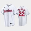 2022-23 Draft Cleveland Guardians Chase DeLauter 22 White Home Jersey - Robokeg
