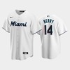 2022-23 Draft Miami Marlins Jacob Berry 14 White Home Jersey - Robokeg