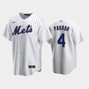 2022-23 Draft New York Mets Kevin Parada 4 White Home Jersey - Robokeg