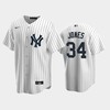 2022-23 Draft New York Yankees Spencer Jones 34 White Home Jersey - Robokeg