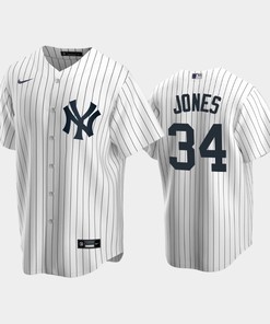 2022-23 Draft New York Yankees Spencer Jones 34 White Home Jersey - Robokeg