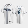 2022-23 Draft Tampa Bay Rays Xavier Isaac 6 White Home Jersey - Robokeg