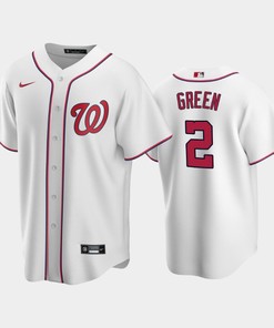 2022-23 Draft Washington Nationals Elijah Green 2 White Home Jersey - Robokeg