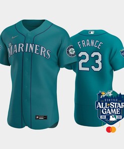 2023 All-Star Game Seattle Mariners 23 Ty France Aqua Jersey - Robokeg