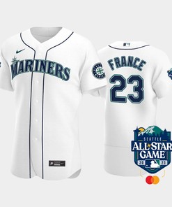 2023 All-Star Game Seattle Mariners 23 Ty France White Jersey - Robokeg