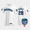 2023 All-Star Game Seattle Mariners 28 Eugenio Suarez White Jersey - Robokeg