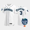 2023 All-Star Game Seattle Mariners 3 J.P. Crawford White Jersey - Robokeg