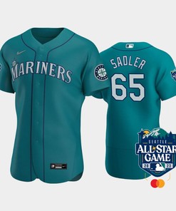 2023 All-Star Game Seattle Mariners 65 Casey Sadler Aqua Jersey - Robokeg