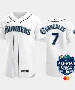 2023 All-Star Game Seattle Mariners 7 Marco Gonzales White Jersey - Robokeg