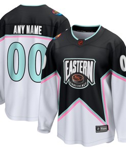 2023 NHL All-Star Game Logo - Eastern Conference Custom Jersey - Black - Robokeg