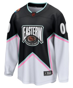 2023 NHL All-Star Game Logo - Eastern Conference Custom Jersey - Black - Robokeg