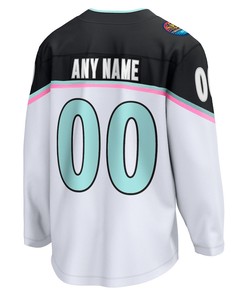 2023 NHL All-Star Game Logo - Eastern Conference Custom Jersey - Black - Robokeg
