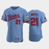 21 Tyler Duffey Minnesota Twins 60th Season Anniversary Alternate Jersey Light Blue Jersey - Robokeg