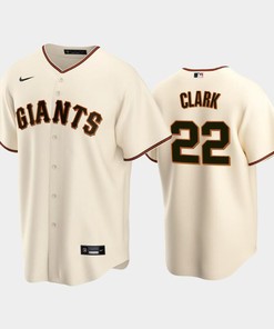22 Will Clark Cream Home San Francisco Giants Jersey - Robokeg