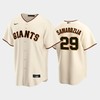 29 Jeff Samardzija Cream Home San Francisco Giants Jersey - Robokeg