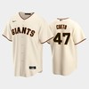 47 Johnny Cueto Cream Home San Francisco Giants Jersey - Robokeg