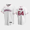 64 Felix Pena White Los Angeles Angels Home Jersey - Robokeg