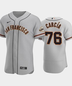 76 Jarlin Garcia Gray Road San Francisco Giants Jersey - Robokeg