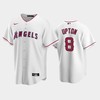 8 Justin Upton White Los Angeles Angels Home Jersey - Robokeg