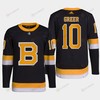 A.J. Greer 10 Boston Bruins Black Jersey Alternate - Robokeg