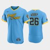 Aaron Ashby 26 2022-23 City Connect Milwaukee Brewers Jersey - Powder Blue - Robokeg