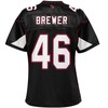 Aaron Brewer Arizona Cardinals Nfl Pro Line Womens Alternate Player Jersey - Black - Robokeg