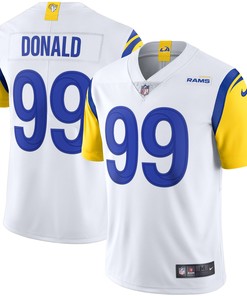 Aaron Donald Los Angeles Rams Alternate Vapor Limited Jersey - White Nfl - Robokeg