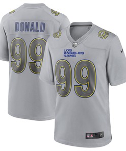 Aaron Donald Los Angeles Rams Atmosphere Fashion Game Jersey - Gray Nfl - Robokeg