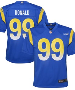 Aaron Donald Los Angeles Rams Game Jersey Royal Nfl - Robokeg