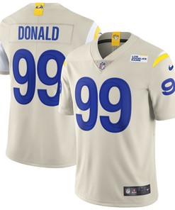 Aaron Donald Los Angeles Rams Vapor Limited Jersey Bone Nfl - Robokeg