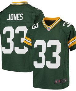 Aaron Jones Green Bay Packers Game Jersey - Green Nfl - Robokeg