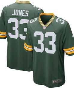Aaron Jones Green Bay Packers Nike Player Game Jersey - Green - Robokeg