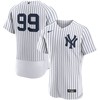 Aaron Judge 99 New York Yankees Home Player Elite Jersey - White - Robokeg