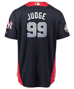 Aaron Judge American League Majestic 2018 Mlb All-star Game Home Run Derby Player Jersey - Navy - Robokeg