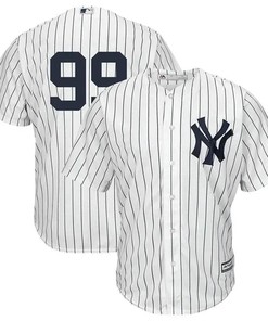 Aaron Judge New York Yankees Cool Base Player Jersey - White - Robokeg